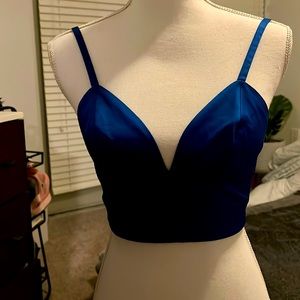 Marciano royal blue tank size 2